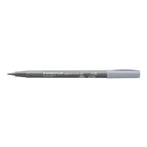 STAEDTLER pigment brush pen - 870 kaltgrau hell - Einzelstift