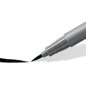 STAEDTLER pigment soft brush pen - grautöne - 6er Kartonetui
