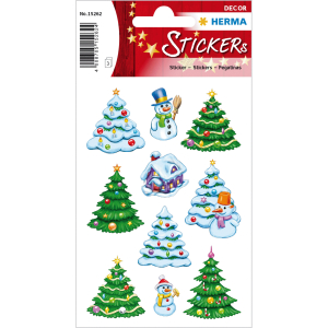 Herma 15262 DECOR Sticker - Weihnachtswinterland - 21...