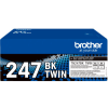 Brother TN-247BK Original Druckertoner - Schwarz - Doppelpack
