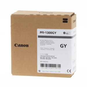 Canon PFI-1300GY Original Druckerpatrone - Grau