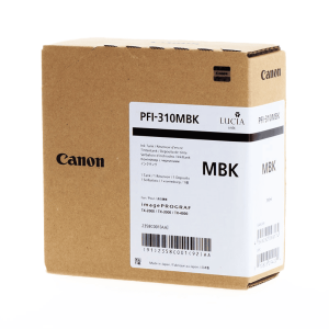Canon PFI-310MBK Original Druckerpatrone - Matt Schwarz