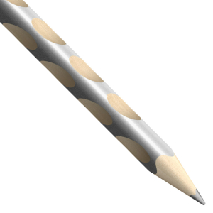 STABILO EASY Colors Dreikant-Buntstift - Linkshänder - silber
