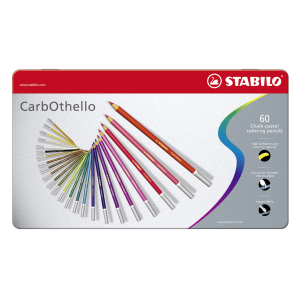 STABILO CarbOthello Pastellkreidestift - 60er Metalletui