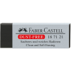 Faber-Castell Radierer Kunststoff Dust-free - schwarz
