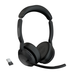 Jabra Evolve2 55 MS Stereo Headset - schwarz