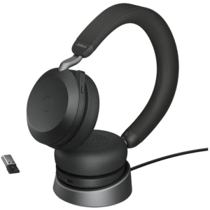 Jabra Evolve2 75 UC Stereo USB-A Headset - schwarz