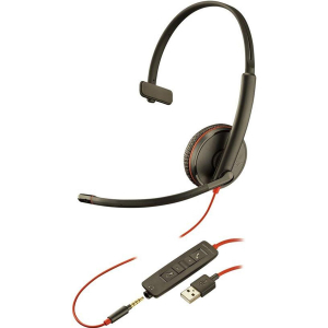Plantronics/Poly Blackwire C3215 Mono Headset - schwarz