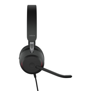 Jabra Evolve2 40 SE MS Duo Headset - schwarz