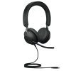 Jabra Evolve2 40 SE MS Duo Headset - schwarz