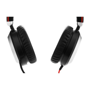 Jabra Evolve 80 UC Wired Stereo Headset - schwarz