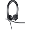 Logitech H650e Stereo Headset - schwarz
