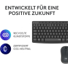 Logitech MK295 SilentTouch Tastatur-Maus-Set - schwarz