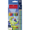 Faber-Castell Colour Grip Dino - Buntstifte -10+3 Kartonetui