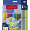 Faber-Castell Colour Grip Dino - Buntstifte -18+6 Kartonetui