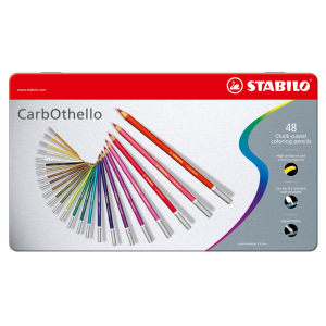 STABILO CarbOthello Pastellkreidestift - 48er Metalletui