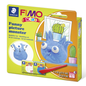 STAEDTLER FIMO Modeliermasse kids Design - funny picture monster - Ofenhärtend