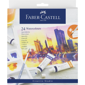 Faber-Castell Creative Studio Aquarellfarben - 24er Etui