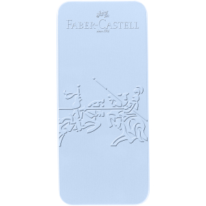 Faber-Castell Grip 2010 Set Füller + Kugelschreiber - Feder M - sky blue