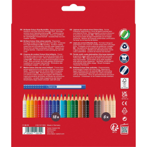 Faber-Castell Colour Grip Buntstifte - Skin Tones - 18+6 Kartonetui