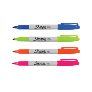 SHARPIE Permanent Marker - 4er Set - Fun Farben