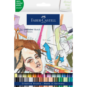 Faber-Castell Sketch Marker - Goldfaber - 24er Etui