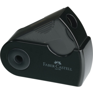 Faber-Castell Sleeve Klappspitzdose - mini - schwarz