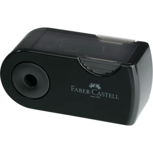 Faber-Castell Sleeve Klappspitzdose - mini - schwarz
