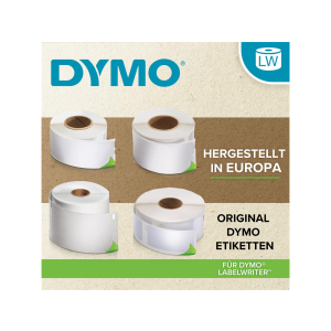 DYMO Original Etikett für LabelWriter - 6er Vorteilspack - 54 x 101 mm - weiss