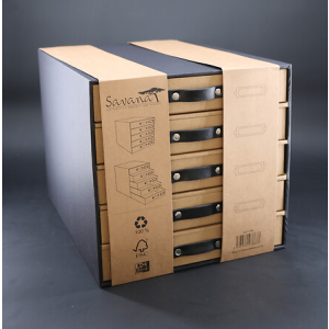 Oxford SAVANA Schubladenbox mit 5 Schubladen - recycelt -...
