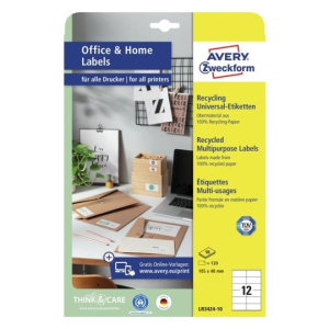 Avery Zweckform Etiketten Recycling - 105 x 48 mm - 120...