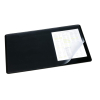 Durable Schreibunterlage - 530 x 400 mm - mit transparenter Abdeckung - schwarz