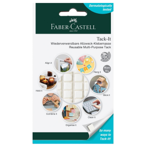 Faber-Castell Klebemasse - Tack-It - 50g - weiß