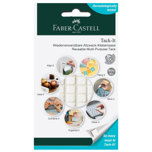 Faber-Castell Tack-It - Klebemasse - 50 g - wei&szlig;